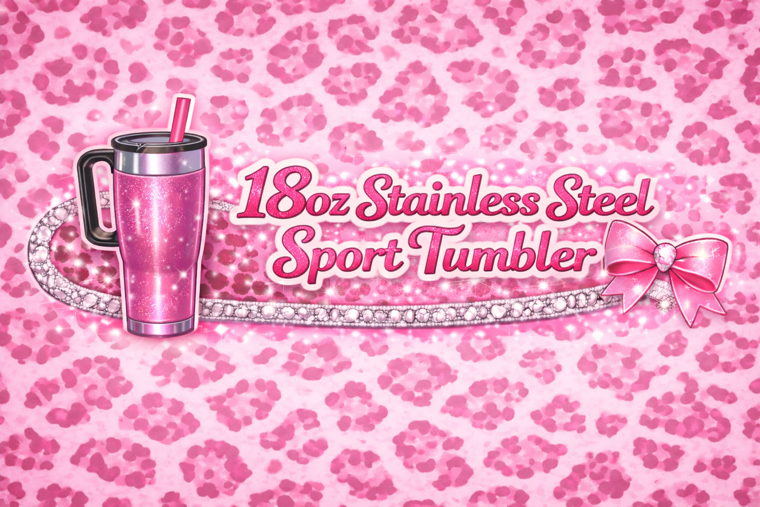18 oz Stainless Steel Sport Tumbler