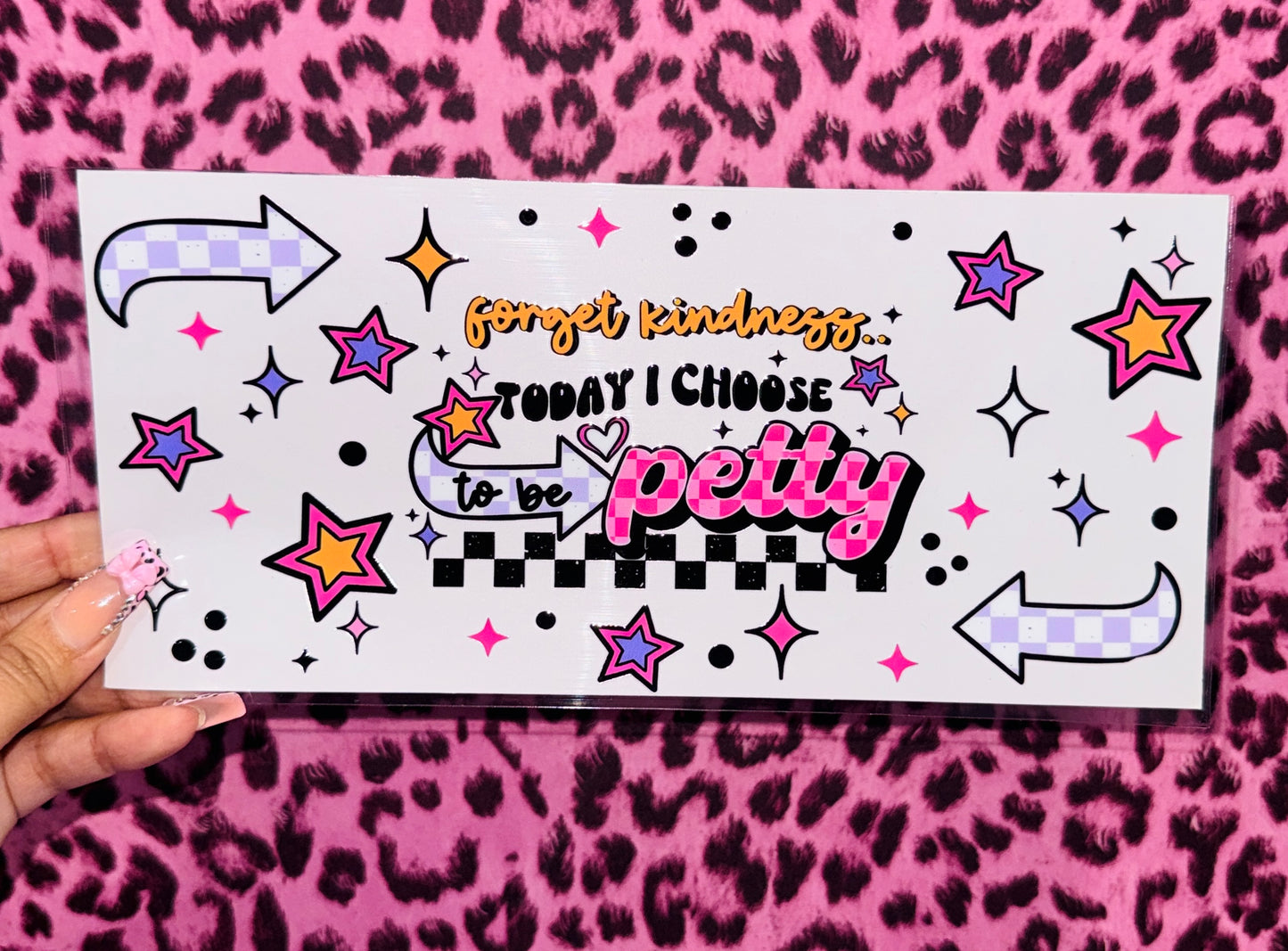 Today I choose petty
