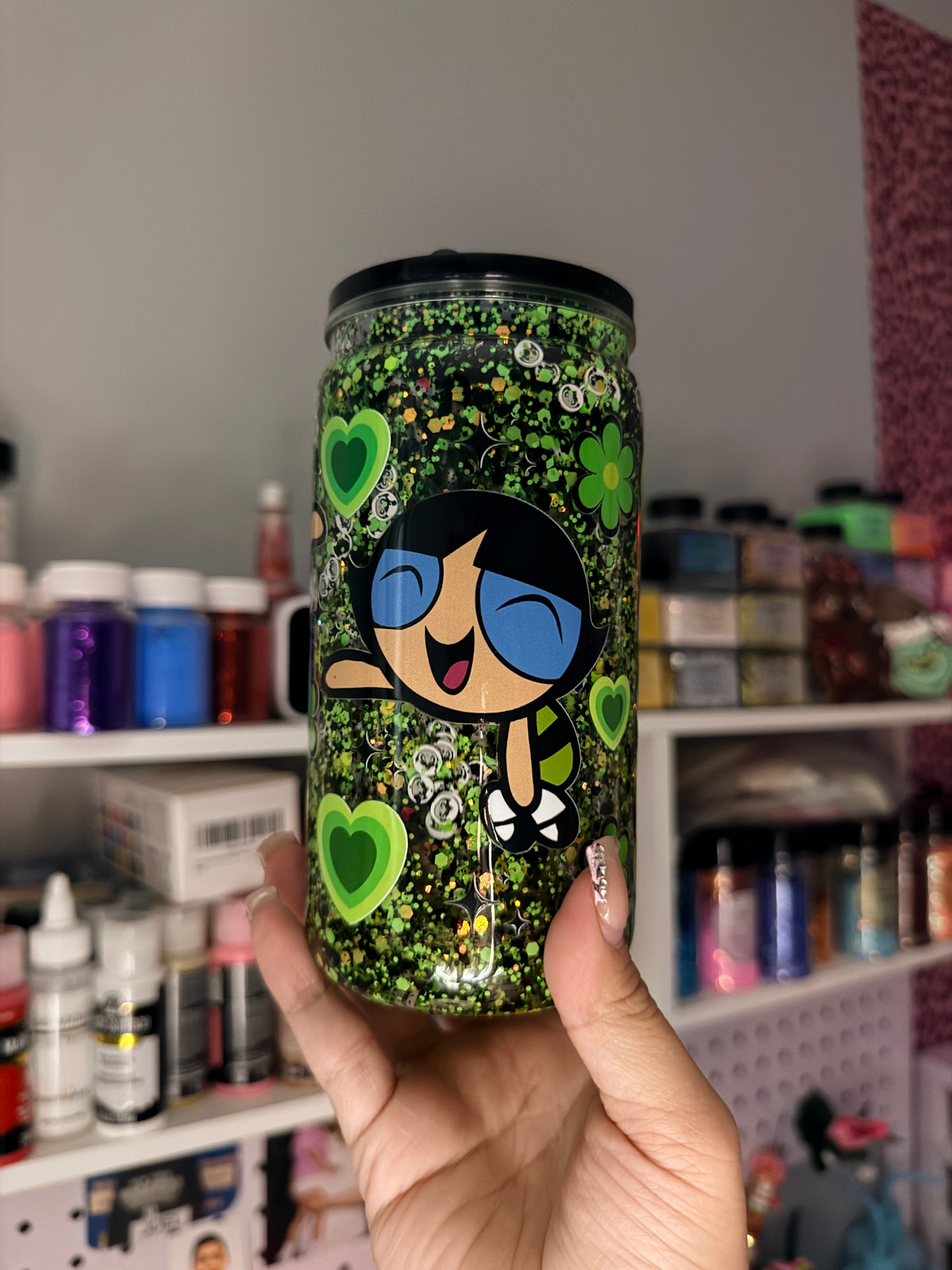16 oz snow globes of the besties