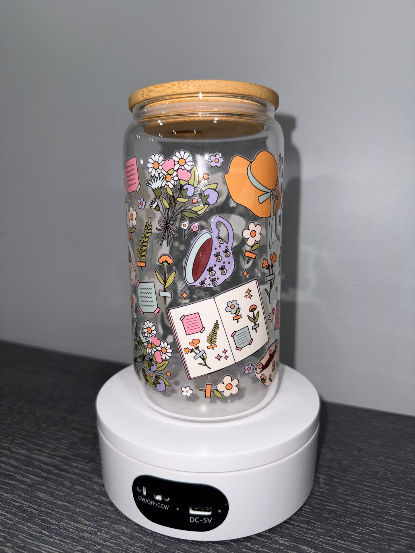 16oz Glass Cup 7