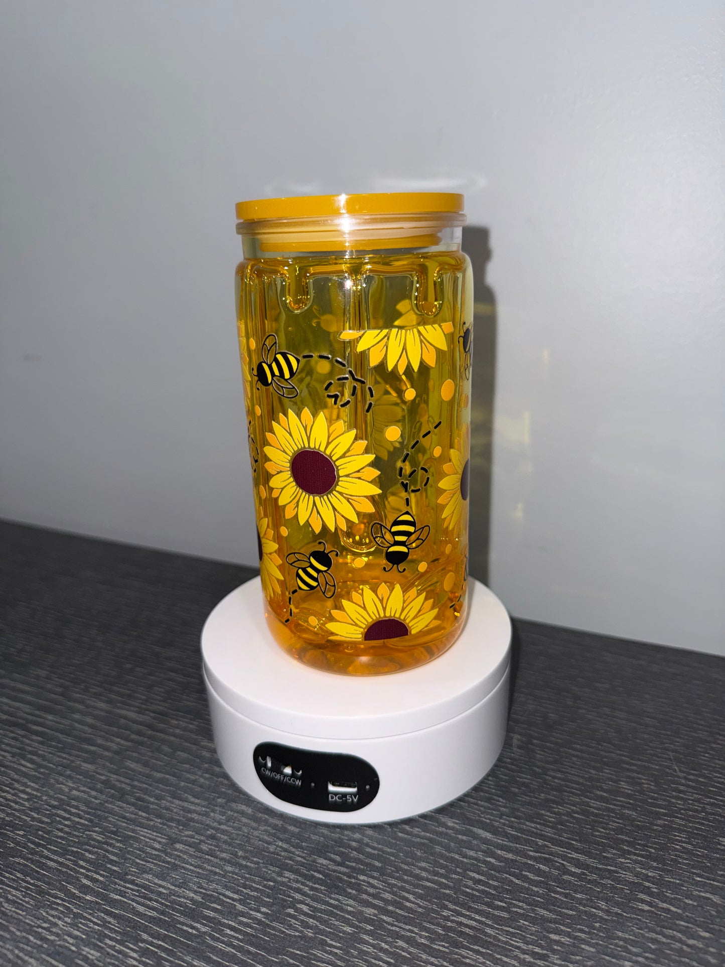 16oz Honey Drip Acrylic Cup