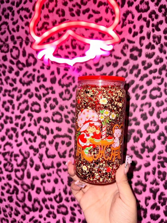 Strawberry 16oz Snowglobe